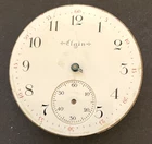 Antique 1904 Elgin Grade 210 Pocket Watch Movement Good Balance 16s 7j USA