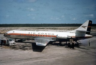 Duplicate Aircraft Slide Air Congo SE.210 Caravelle 9Q CLC (A014)