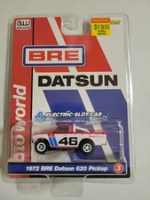 Auto World 1972 BRE Datsun 620 Pickup #46  HO Scale Slot Car SC404