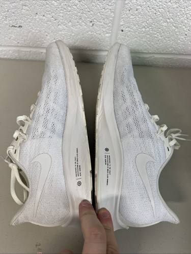 Nike AIR ZOOM PEGASUS Mens running shoes CJ5287 994 white and gray Size 11.5 - Picture 6 of 7