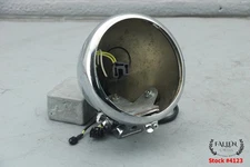 2000 Harley Softail Deuce 5-3/4" Headlight Housing Bucket Assembly CHROME #4123