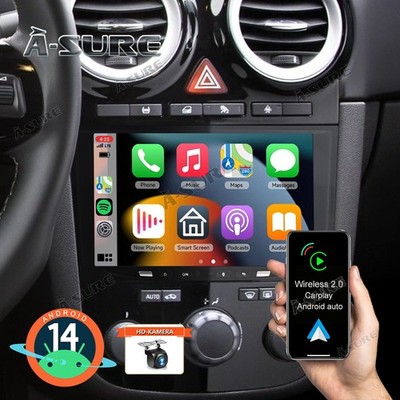 2+64G Android 14 Carplay GPS WIFI Autoradio Für Opel Astra H Corsa C D Zafira B