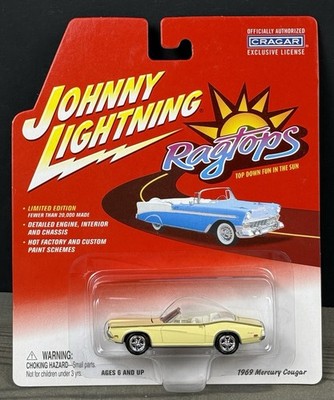 Johnny Lightning Ragtops 1969 Mercury Cougar Cream 2003