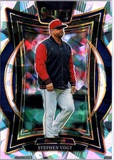 2025 Panini Select #58 Stephen Vogt Ice Prizms