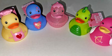 Target 2026 VALENTINES Rubber Duck Mini Figure 2.5" Set of 5 Ducks