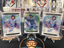 2024 Topps Inception Justin Foscue 3 Card Lot (2) Auto /299 (1) Base RC Rangers