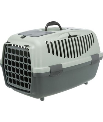 Be eco pet carrier capri 1 anthrazit/grau-grün Trixie 