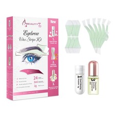 Beauty7 Augenbrauenwachsstreifen, Wachsstreifen für Gesicht, schnelle Haarentfernung Gesichts...