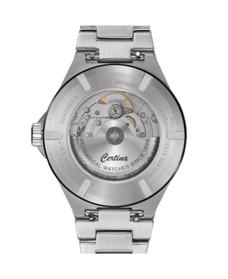 CERTINA Men Analog Automatic Casual Watch Classic Dress Green Dial Waterproof Ro