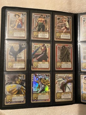 One Piece TCG Sammlung Helden zur See MS komplett / Bandai 1999 EX-NM
