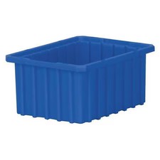Akro-Mils 33105Blue Industrial Grade Polymer, Divider Box, Blue, 10 7/8 In L, 5