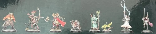 Warhammer Quest: Darkwater all 7 heroes.