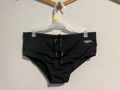 Women s XL Speedo Hydrofast Black Full Coverage Swim Suit Bikini Bottom