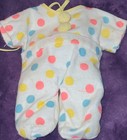 1960s 1970s Cameo Kewpie Squeak Toy 10" Doll☆Marked Head, Foot, & Back☆ Dressed — photo 10
