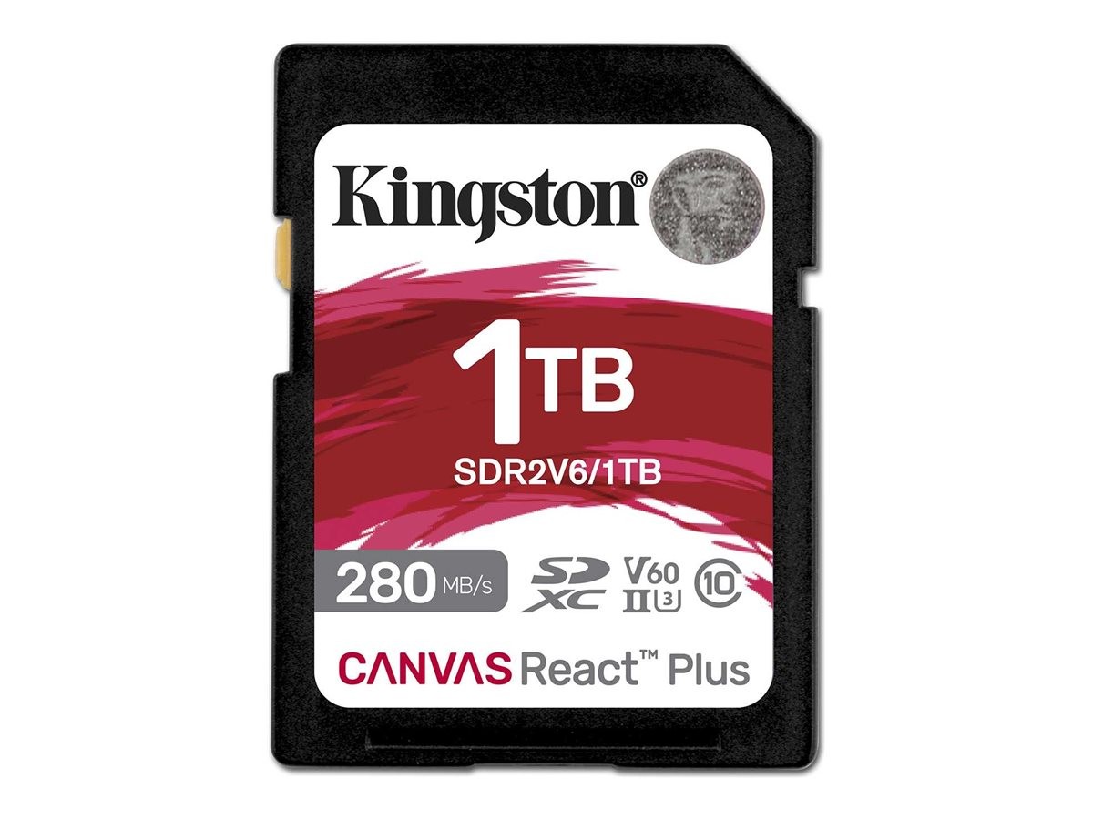 Kingston Canvas React Plus Sdxc Uhs-Ii Extended Capacity SD SDR2V6/1TB