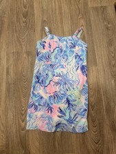 Lilly Pulitzer Girls Vivica Dress Shade Seekers 118 Size 14