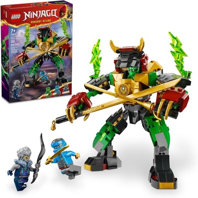 LEGO NINJAGO Lloyd s Elemental Power Mech Customizable Battle Toy with 3... 