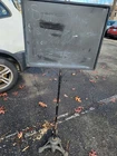Vintage Cast Iron Chalkboard Menu Sign Curb Sign Stand Easel Pedestal