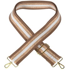 EAZY CASE Verstellbarer Taschengurt Schultergurt Handtasche Boho Muster Braun