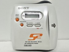 Sony MZ-S1 MiniDisc NET MD Walkman Sports model - Works Read