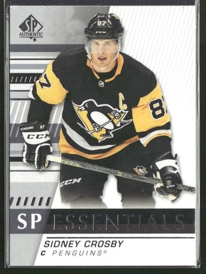 2019-20 SP Authentic Sidney Crosby SP Essentials #SPE-SC Pittsburgh Penguins