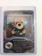 2021-22 Upper Deck MVP Mascots Nordy Minnesota Wild #M-15