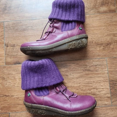El Naturalista Purple pink Ankle Boots Uk Size 7 Euro 40 - Image 1 of 4