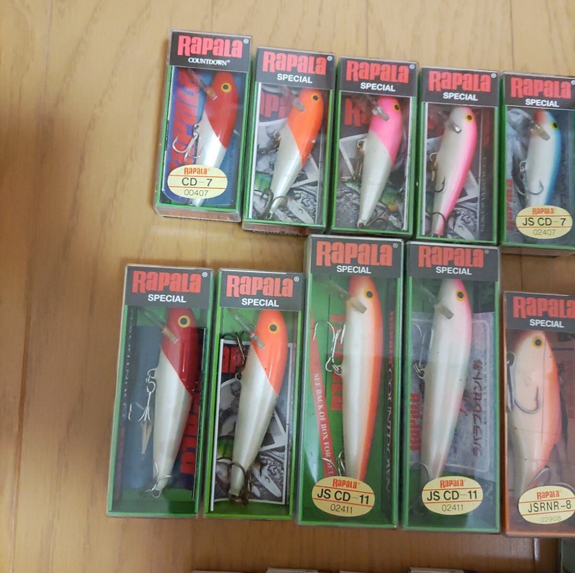 34 Set RaPaLa/countdown magnum Old Lure Ship From Japan - Image 3