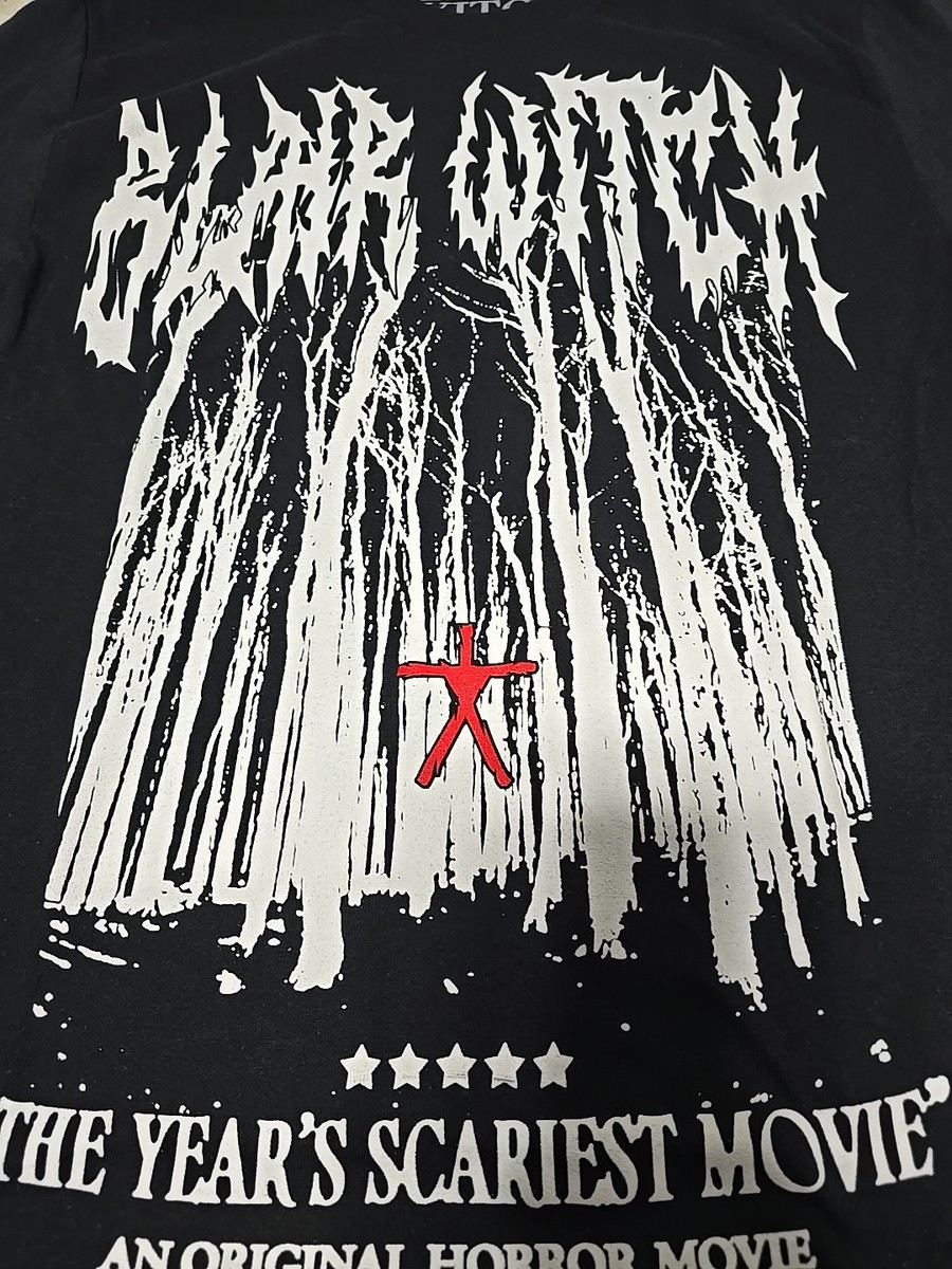 The Blair Witch Project Black Graphic Men's T-Shirt SZ Small (V