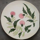 Vintage STANGL POTTERY THISTle Dinner PLATE