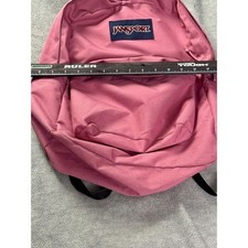 JanSport SuperBreak Backpack Pink JS0A4QUT School Travel Bag Rose