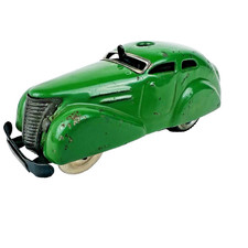 SCHUCO OF GERMANY 3000 TELESTEERING CAR TIN WIND UP TOY 1930s