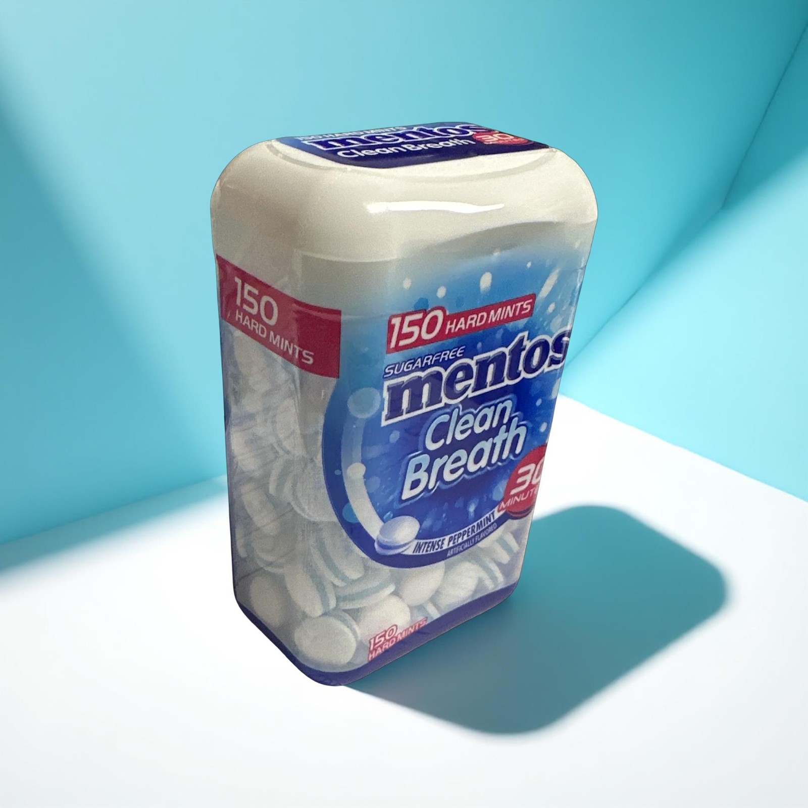 Mentos Cleanbreath 150 pc Peppermint 3.66 oz