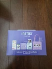 Fujifilm Instax Mini 12 Instant Camera Holiday Bundle Pastel Blue