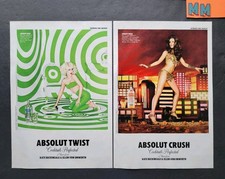 Kate Beckinsale Absolut Vodka Lot Of 2 Promo ...