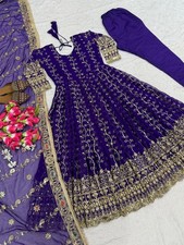 GOWN SALWAR KAMEEZ PAKISTANI INDIAN WEDDING PARTY WEAR DRESS BOLLYWOOD SUIT NEW