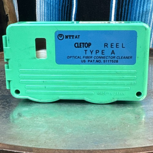 Cletop Type A Ferrule Cleaning Cassette with Tape Reel.