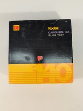 Kodak Carousel Transvue 140 Slide Tray in Original Box w original paperwork