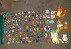 Pokemon Figure Plush Lot Vintage Mini Figures Pikachu Charmander Eevee Huge Coll