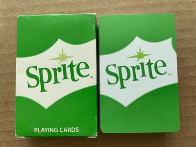 Sweet 2009 SPRITE Soda Pop Playing Cards w/ Box