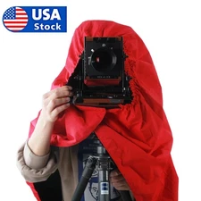 Dark Cloth Focusing Hood For 5X7 8X10 Large Format Camera Wrapping 150cm US