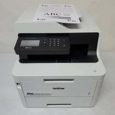 Brother MFC-L3770CDW Color Laser Printer NO TONERS/DRUMS All-In-One Wi-Fi Duplex