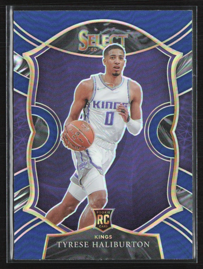 Tyrese Haliburton 2020-21 Panini Select Concourse Retail Silver RC #72