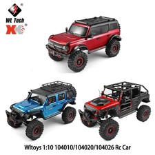 Wltoys 1:10 4WD RC Car 104010/104020/104026 Off-Road Climbing Vehicle 2.4G Toys