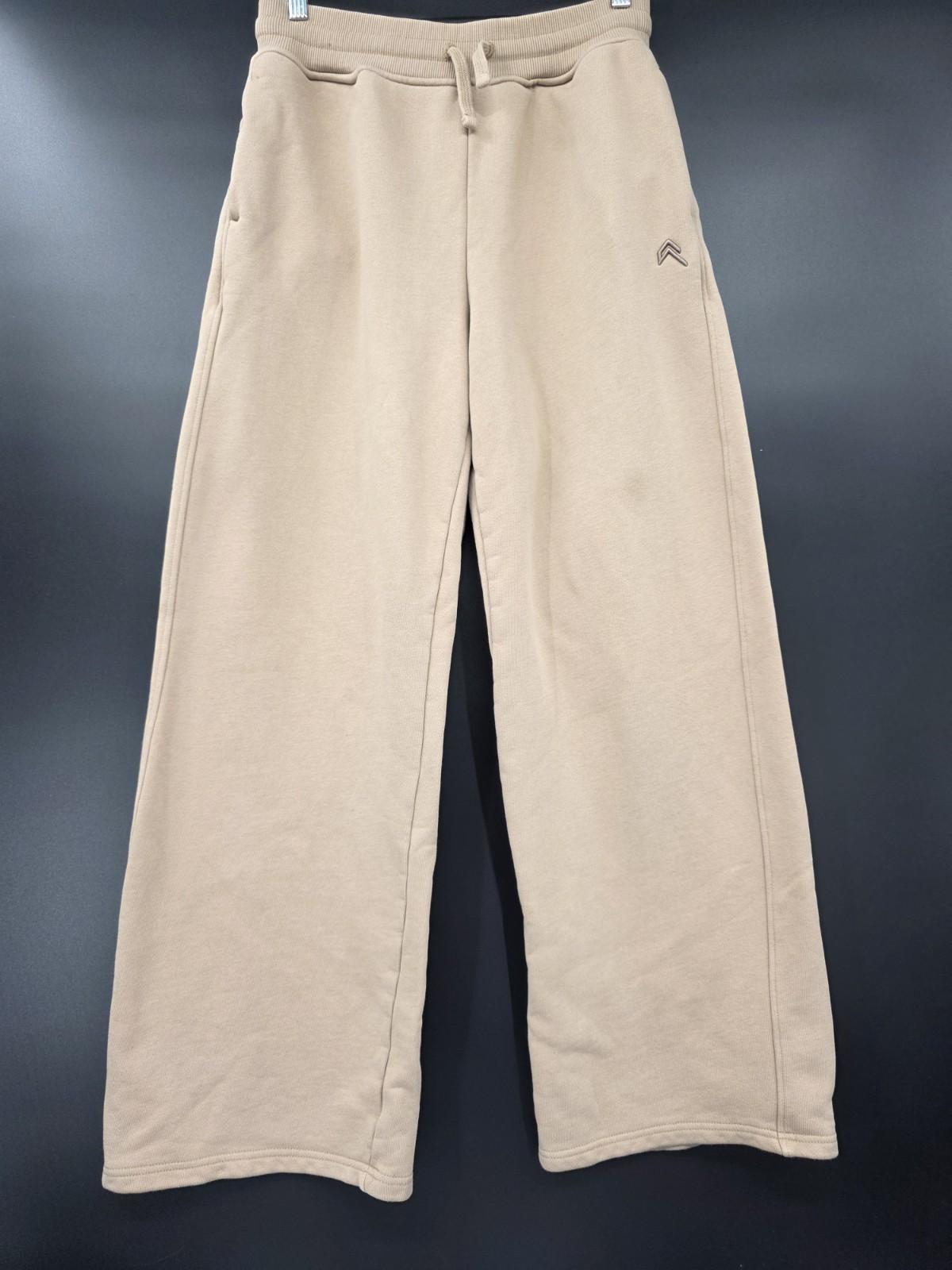 Oner Active Straight Leg Jogger Sweatpants Dune Beige Wide Leg UK M Sold Out
