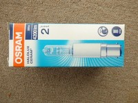 Osram Halolux Ceram B15D, 205W, Klar, 64499