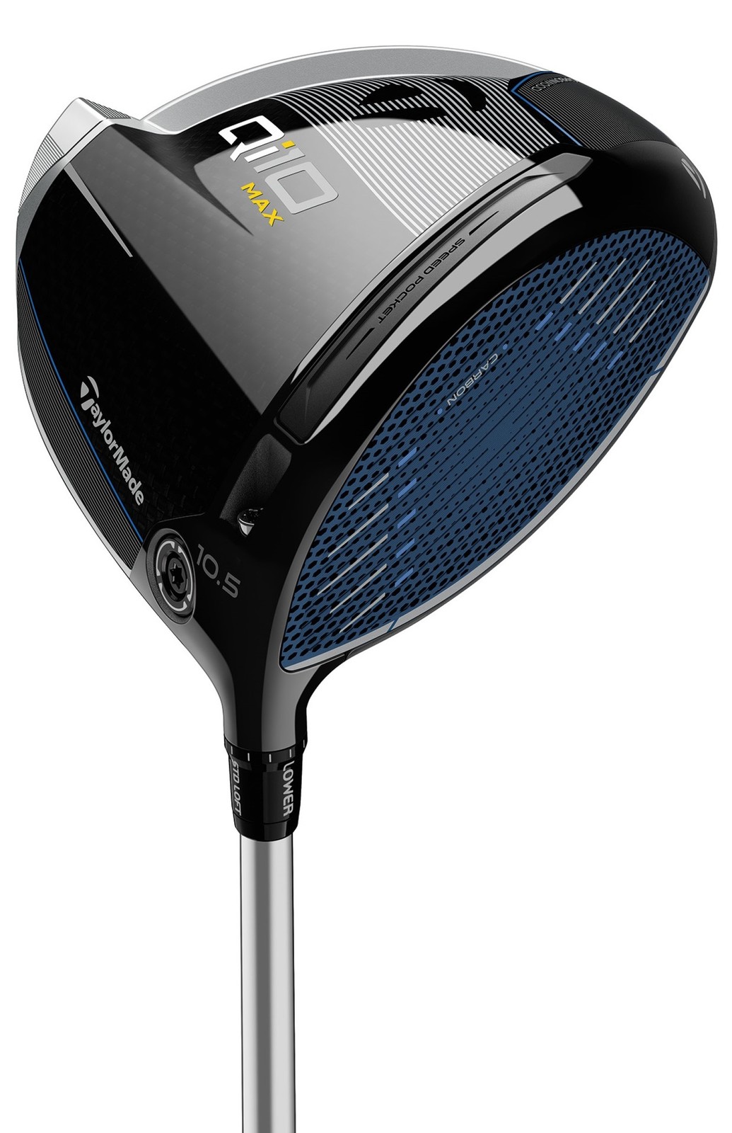 TaylorMade Golf Club Qi10 MAX 9* Driver Stiff Fujikura Speeder NX TCS 50 Value