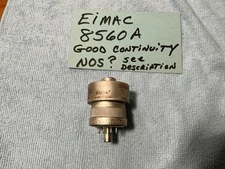 Eimac 8560A Transmitting Tube Tetrode Ham Radio Likely NOS GOOD CONTINUITY VTG