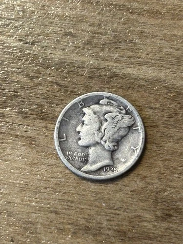 1928S Mercury Dime VG