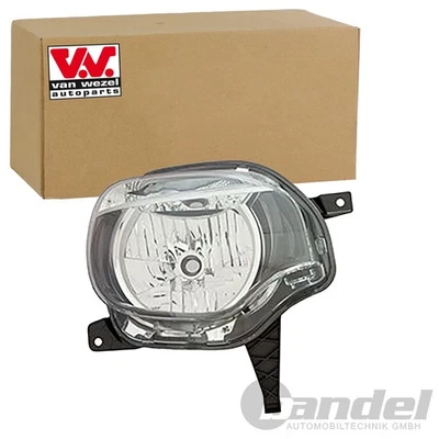 VAN WEZEL Phares Principaux H4 Droits Compatible Avec RENAULT TWINGO | 4368962 - Photo 1/2